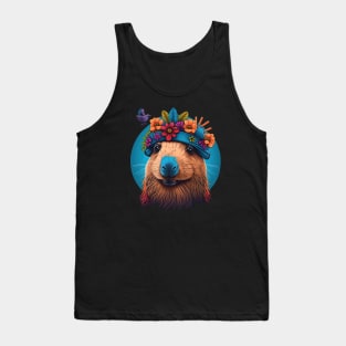 Capybara Hippie Tank Top